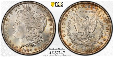 1890-O $1 MS64