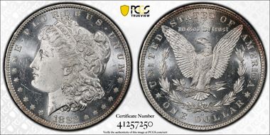 1882-O $1 MS64