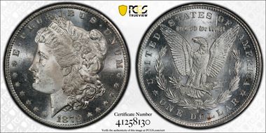 1879-S $1 MS66