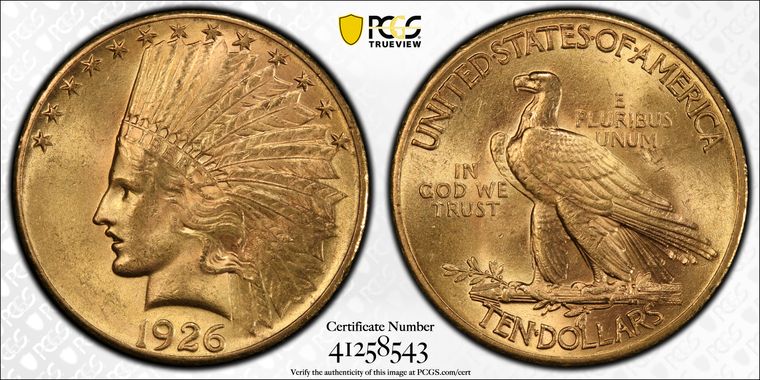 Cert 41258543 - Coin Image