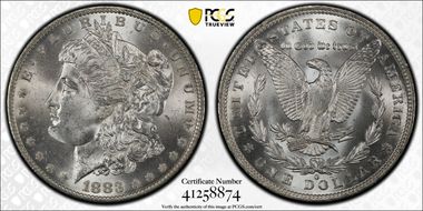 1883-O $1 MS64