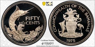 1975-FM 50C Silver PR68DCAM