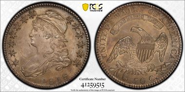 1818 50C O-104a MS62