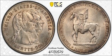 1900 $1 Lafayette MS62