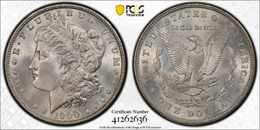 1900 $1 MS66+