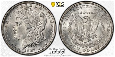 1887-O $1 MS63