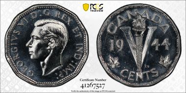 1944 5C Steel MS66