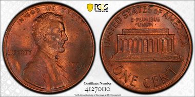 1986-D 1C MS64RB