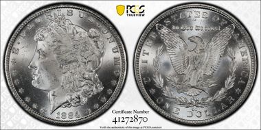 1884-CC $1 MS65