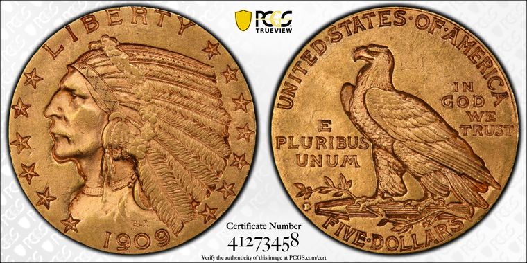 Cert 41273458 - Coin Image