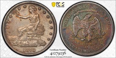 1878-CC T$1 Trade N1