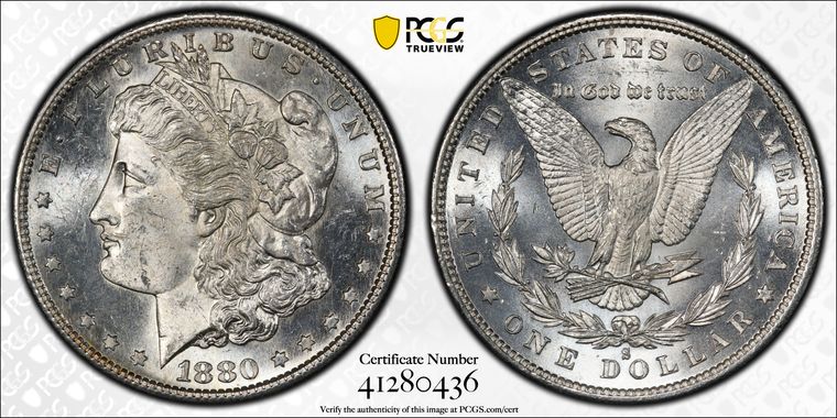 Cert 41280436 - Coin Image