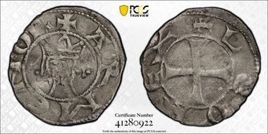 (1198-1219) Denier Levon I, Antioch N1