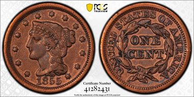 1855 1C Upright 55 N1BN