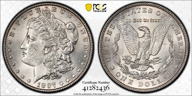 1897 $1 MS62
