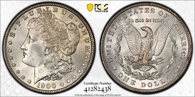 1900 $1 MS63