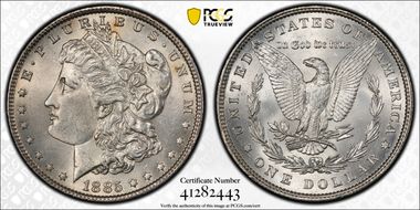 1885 $1 MS63