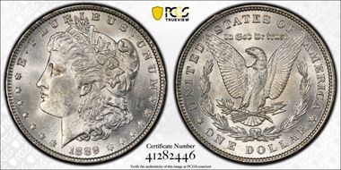1889 $1 MS63
