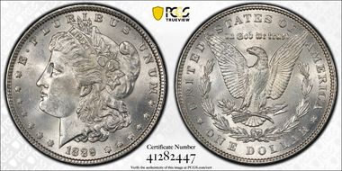 1889 $1 MS63