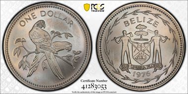 1976-FM $1 KM-43 MS66