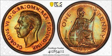 1937 1D S-4114 PR66RB