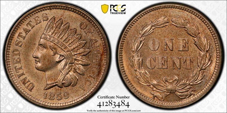 Cert 41283484 - Coin Image