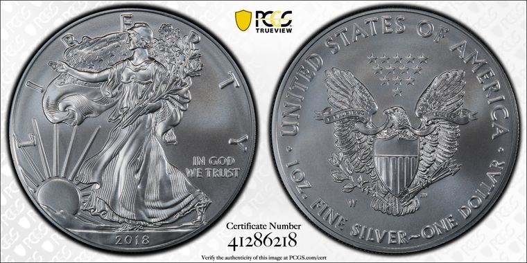 Cert 41286218 - Coin Image