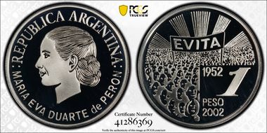 nd(2004) Peso Evita PR69DCAM