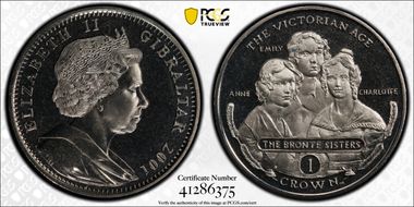 2001-PM Crown Bronte Sisters The Victorian Age MS67