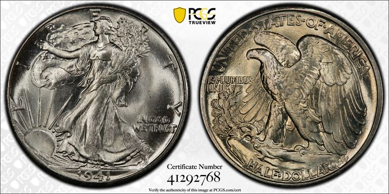 Cert 41292768 - Coin Image