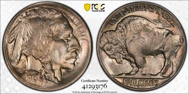 1913-S 5C Type 2 MS64