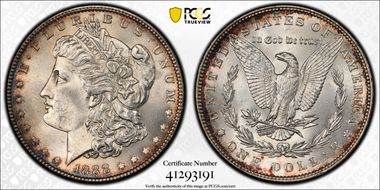 1888 $1 MS65