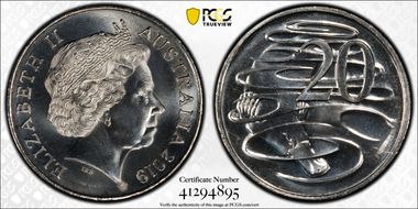 2019 20C I. Rank-Broadley Effigy MS67