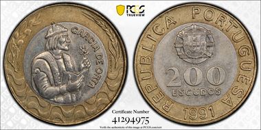 1991 200 Esc Garcia De Orta AU58