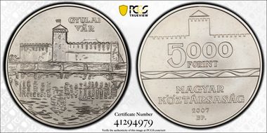 2007-BP 5000 F Castle of Gyula KM-798 MS66
