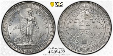 1908/3-B Trade$ Prid-18 OD MS63