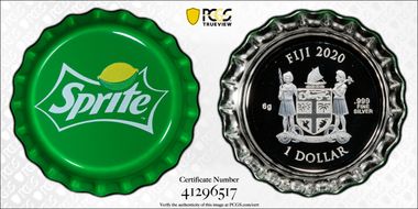 2020 $1 Sprite Bottle Cap PR70DCAM