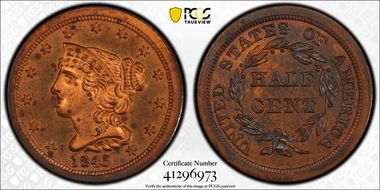 1845 1/2C Original PR64RB