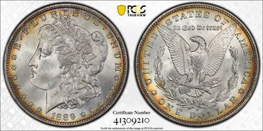 1889-O $1 MS66