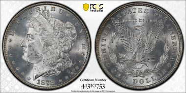 1878 8TF $1 MS63