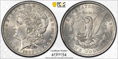 1883-O $1 MS61