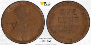 1922 No D 1C Strong Reverse VF25BN