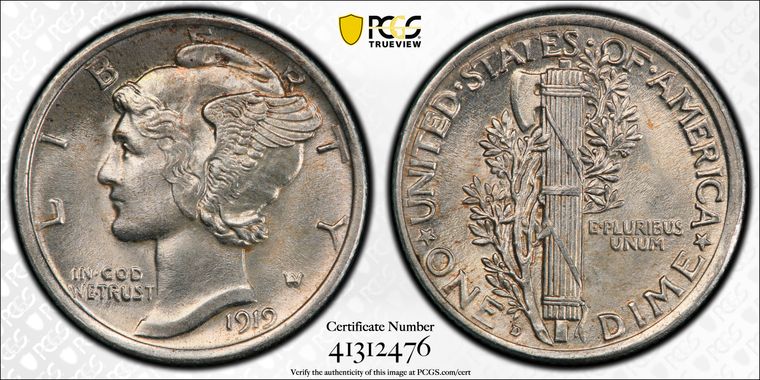 Cert 41312476 - Coin Image