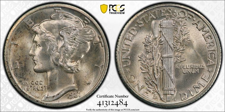 Cert 41312484 - Coin Image