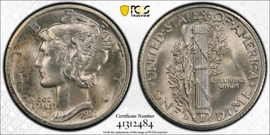 1931-D 10C DDO FS-101 MS66