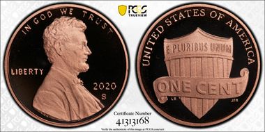 2020-S 1C Shield PR69DCAM