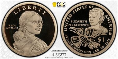 2020-S $1 Native American PR69DCAM