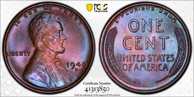 1940-D 1C MS66BN