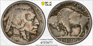 1918/7-D 5C Overdate FS-101 VG8