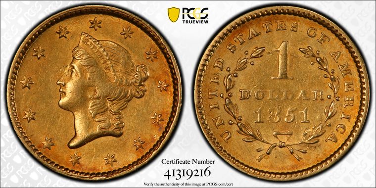 Cert 41319216 - Coin Image